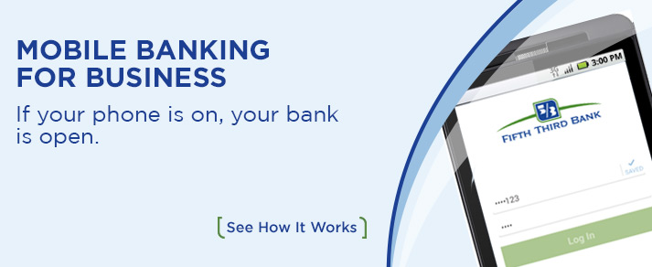Fifth Third Bank Mobile for Business Banking