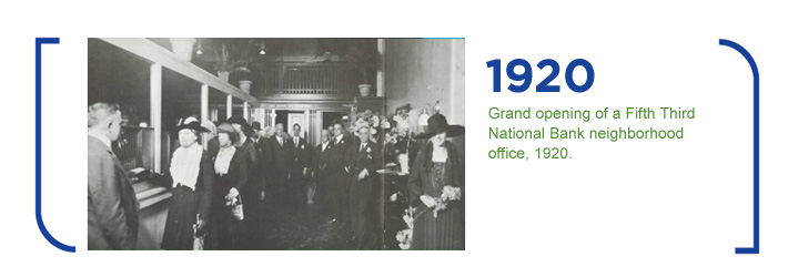 Fifth Third 155th Anniversary Photo Gallery - 1920