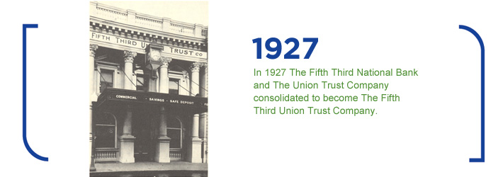 Fifth Third 155th Anniversary Photo Gallery - 1927