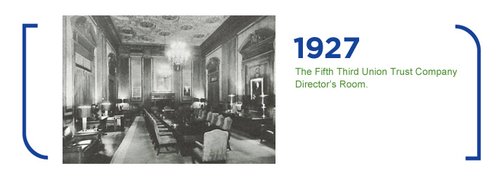 Fifth Third 155th Anniversary Photo Gallery - 1927