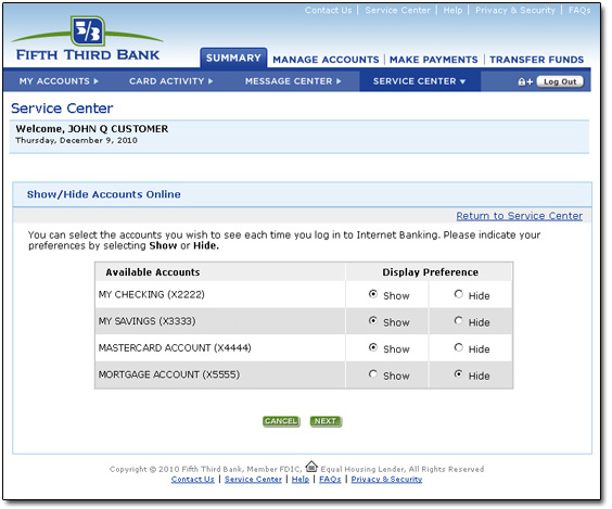 Internet Banking