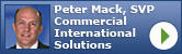 Peter Mack, SVP Commercial International Solutions